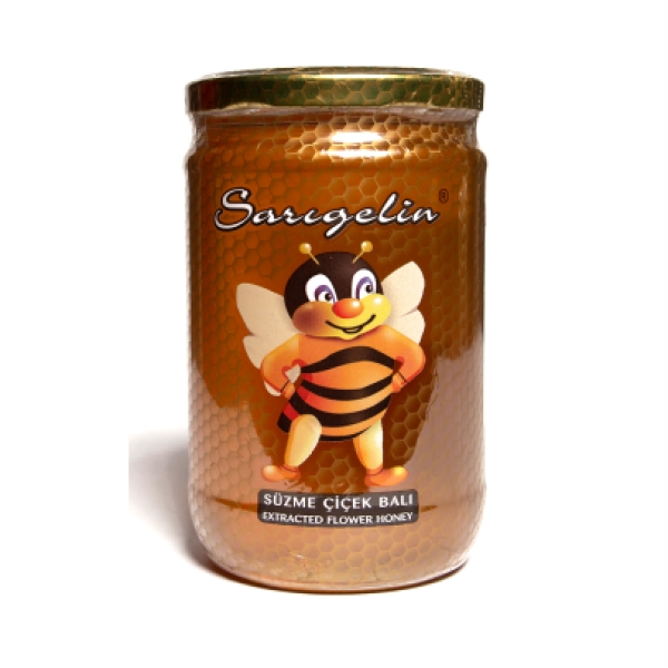 Organic Filtered Flower Honey 850 Gr
