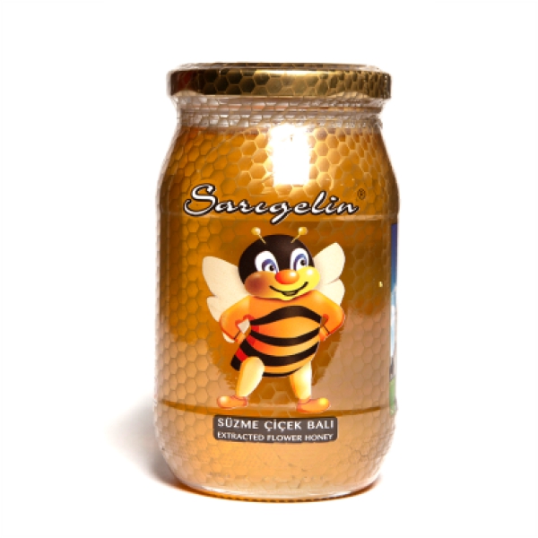 Organic Filtered Flower Honey -460 gr